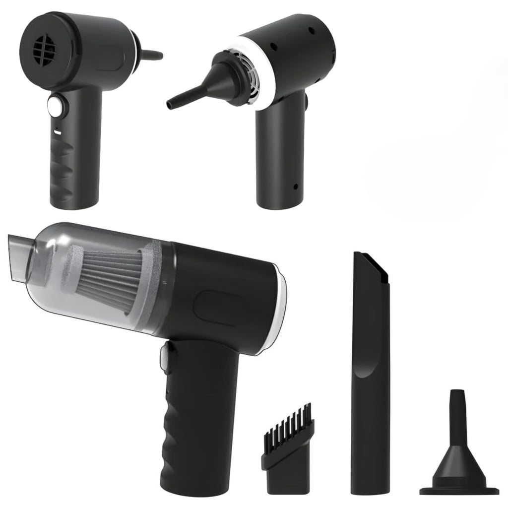 3 in 1 Handheld Vacuum Car Cleaner – Powerful Portable Cordless Cleaner