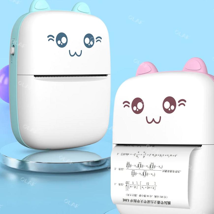 Print Anything, Anytime – Mini Portable Thermal Printer for Notes, Photos & Labels