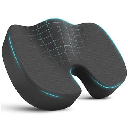 Sit Comfortably Without Pain – Back & Tailbone Support Cushion for Long Sitting Hours
