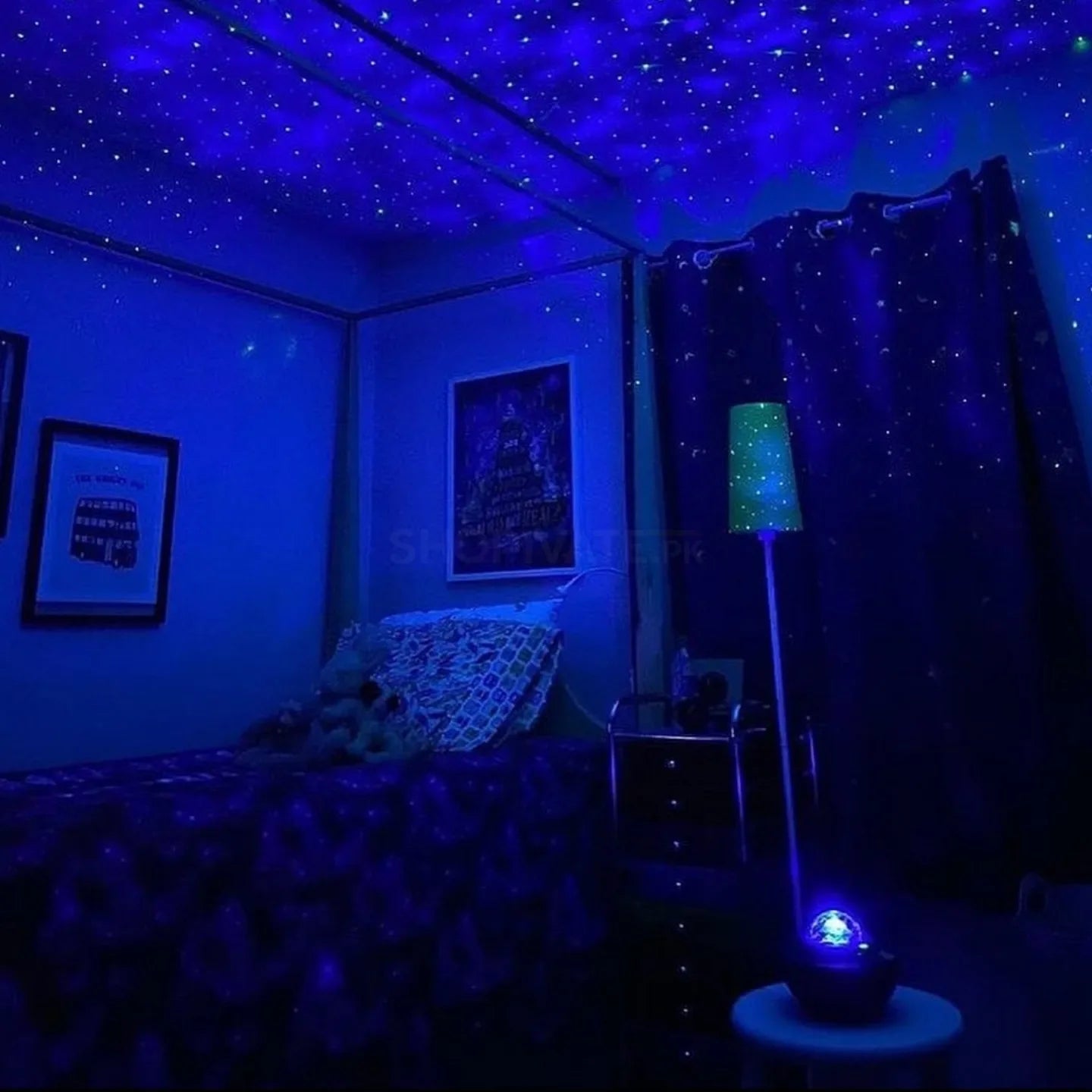 Turn Your Room into a Galaxy – Ocean Wave Light Projector with Soothing Ambience